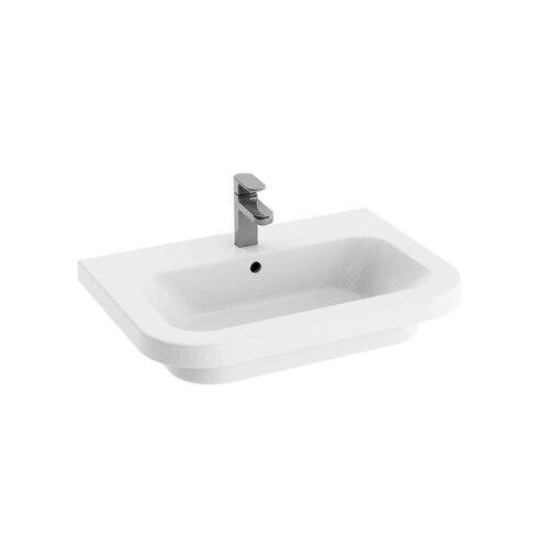 Ravak / Umyvadla - chrome / Chrome 65 washbasin - (654x472x166)