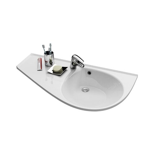 Ravak / Umyvadla - avocado / Avocado Comfort 95 L washbasin - (950x528x168)