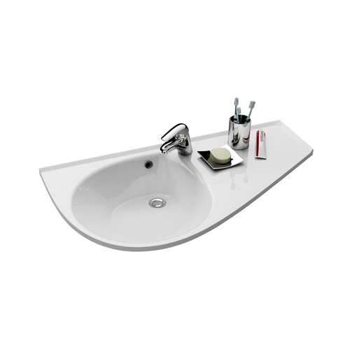 Ravak / Umyvadla - avocado / Avocado Comfort 95 R washbasin - (950x528x168)