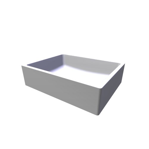 Ravak / Washbasins - formy / Formy 01 50 washbasin - (500x390x137)