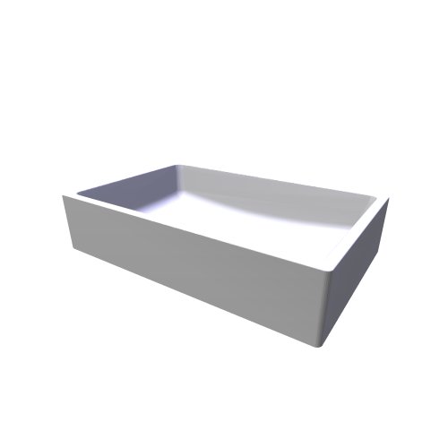 Ravak / Washbasins - formy / Formy 01 60 washbasin - (600x390x137)