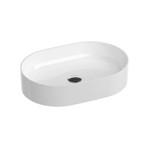 Ravak / Umyvadla - ceramic / Ceramic Slim O 55 washbasin - (551x374x120)