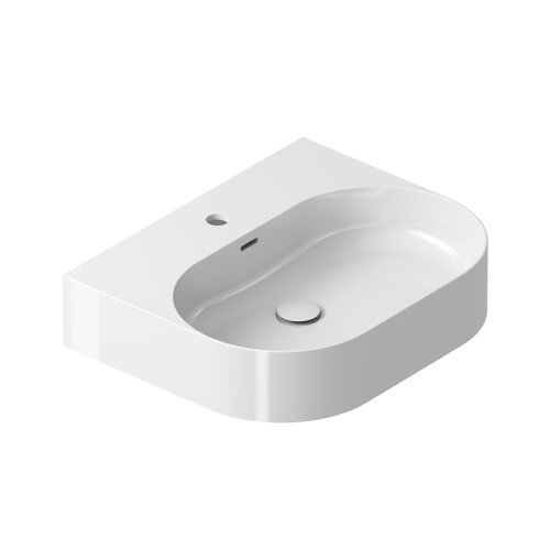 Ravak / Umyvadla - ceramic / Ceramic Slim Wall O 55 washbasin - (550x450x120)