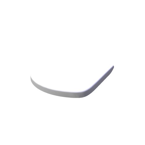 Ravak / Sanitární keramika / Chrome toilet seat - (370x460x50)