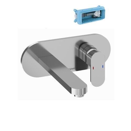 Ravak / Vodovodní baterie - chrome / CR 019 00CR O1 Concealed washbasin tap - (265x240x135)