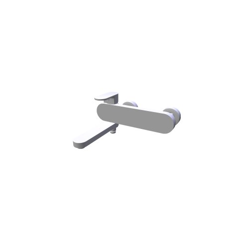 Ravak / Vodovodní baterie - chrome / CR 022 00CR Wall mounted bathtub tap - (275x250x145)