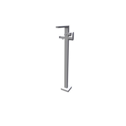 Ravak / Vodovodní baterie - chrome / CR 080 00CR Floor mounted bathtub tap - (203x312x968)