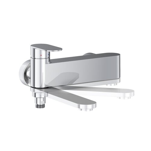 Ravak / Vodovodní baterie - chrome / CR II 022 00CR Wall mounted bathtub tap - (220x136x138)