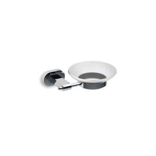 Ravak / Vodovodní baterie - doplňky chrome / CR 200 00CR Soap holder - (151x120x44)