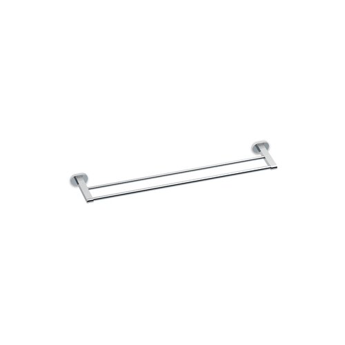 Ravak / Vodovodní baterie - doplňky chrome / CR 320 00CR Double towel bar 655 mm - (655x135x35)