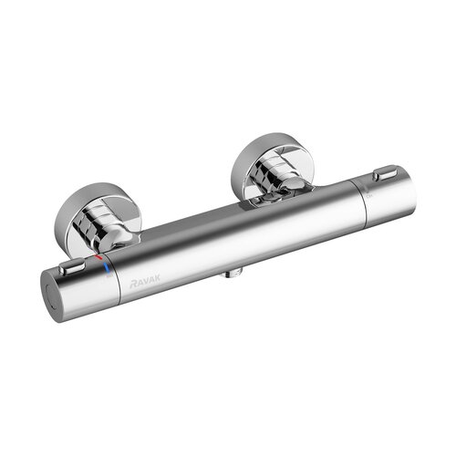 Ravak / Vodovodní baterie - termo / TE 033 00CR Thermostatic wall mounted shower tap - (295x103x64)