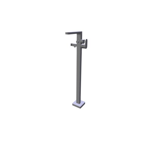 Ravak / Vodovodní baterie - samostojící / CR 080 00CR Floor mounted bathtub tap - (203x312x968)