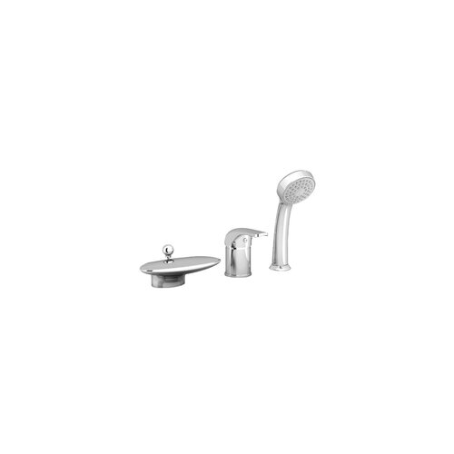 Ravak / Vodovodní baterie - rosa / RS 025 00CR 3 hole deck mounted bathtub tap waterfall - (373x120x209)