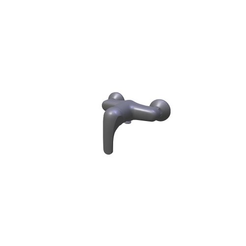 Ravak / Vodovodní baterie - rosa / RS 032 00CR Wall mounted shower tap - (213x151x125)