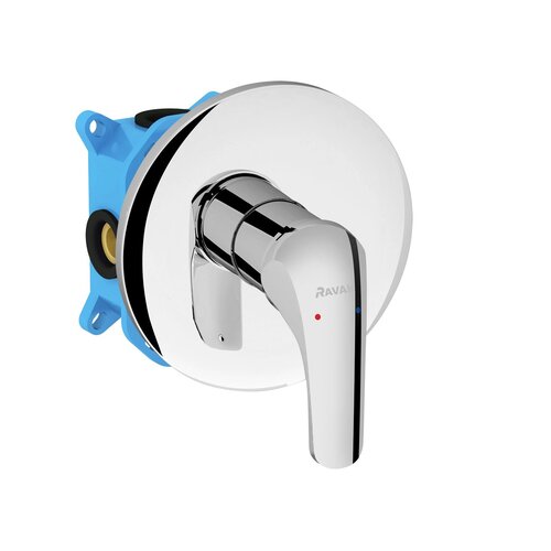 Ravak / Vodovodní baterie - rosa / RS 066 00CR O1 RB070 1 way concealed tap - (170x80x179)