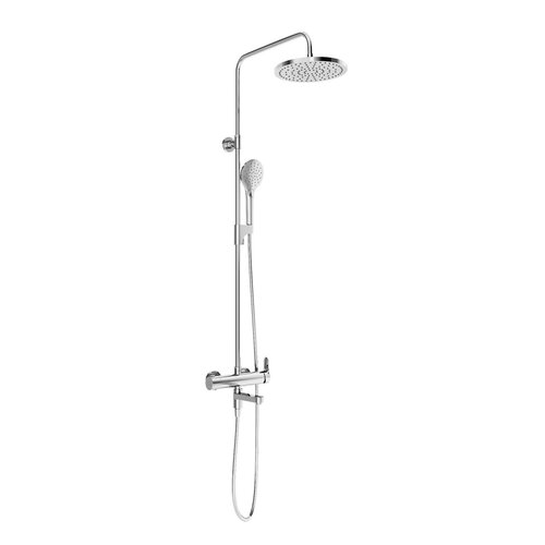 Ravak / Vodovodní baterie - ostatní / DS 092 00CR Non thermostatic shower column with bath spout - (363x592x1582)