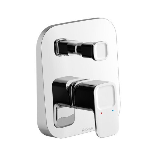 Ravak / Vodovodní baterie - 10° / TD 061 00CR O2 2 way concealed tap - (139x170x91)