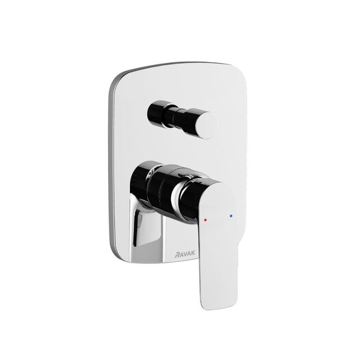 Ravak / Vodovodní baterie - classic / CL 061 00CR O2 2 way concealed tap - (143x209x77)