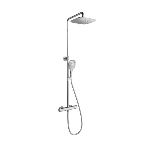 Ravak / Vodovodní baterie - duální systémy / TD F 091 00CR Thermostatic shower column - (317x570x1697)