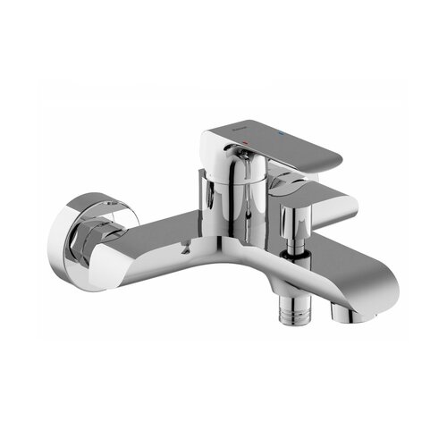 Ravak / Vodovodní baterie - flat / FL 022 00CR Wall mounted bathtub tap - (212x198x113)