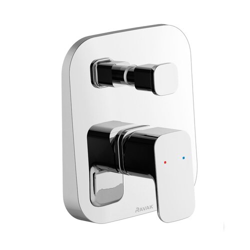 Ravak / Vodovodní baterie - td free / TD F 065 00CR O2 RB070 2 way concealed tap - (139x170x79)
