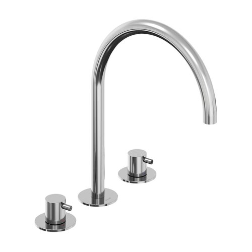 Ravak / Vodovodní baterie - espirit / ES 018 00CR 3 hole deck mounted washbasin tap 270 mm - (260x240x273)