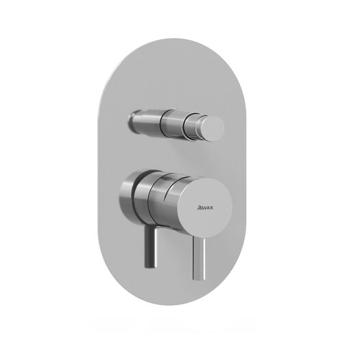 Ravak / Vodovodní baterie - espirit / ES 061 00CR O2 2 way concealed tap - (115x67x190)