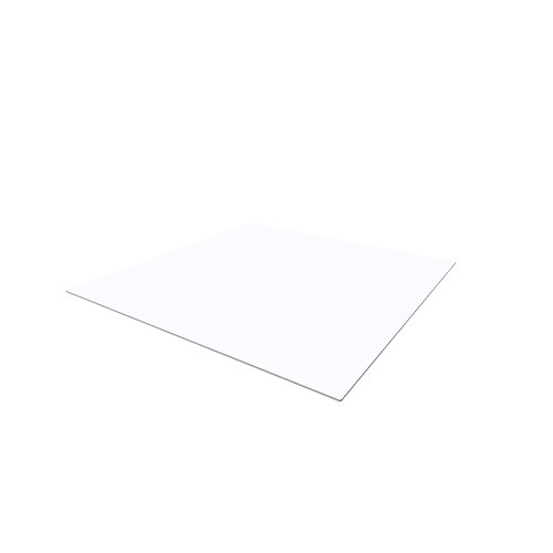 Ravak / Feinarmaturen - Zubehör chrome / 988 00CR Ceiling mounted overhead shower 440x440 mm - (440x440x6)