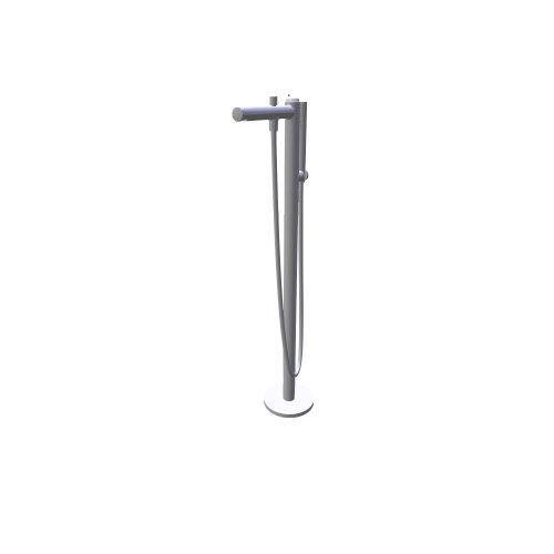 Ravak / Vodovodní baterie - Spring / SG 080 00CR RB07A Floor mounted bathtub tap - (180x334x1024)