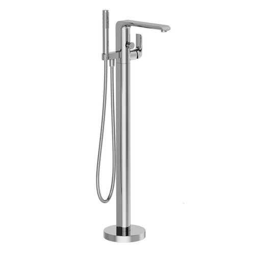Ravak / Feinarmaturen - Flat / FL 080 00CR RB07A Floor mounted bathtub tap - (216x340x1036)